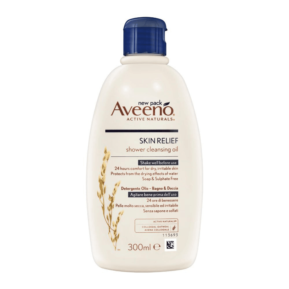 Aveeno Shower Cleansing Oil Lightly Scented300 Ml