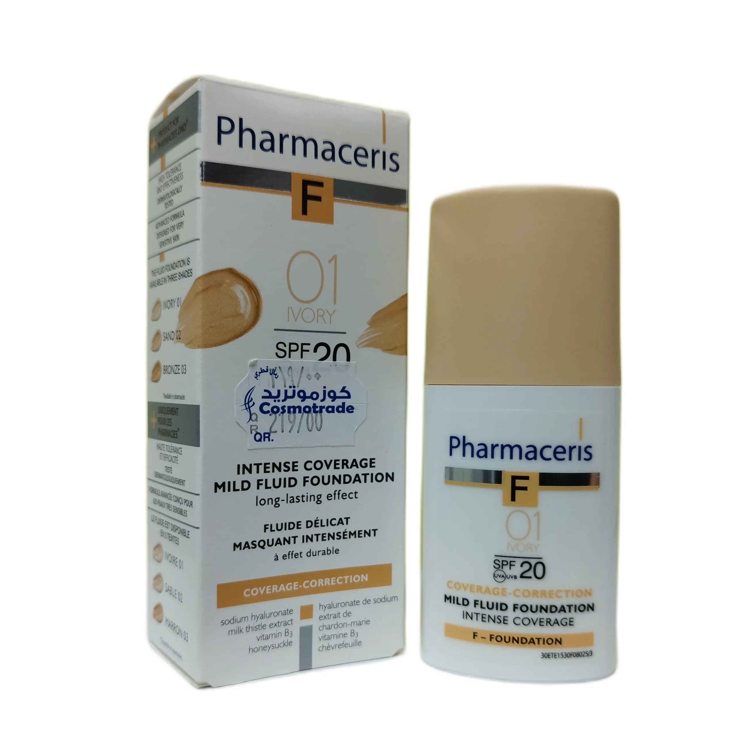 Pharmaceris Ivory 01 SPFF 20