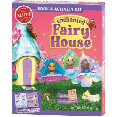 702231 Enchanted Fairy House: Magical Garden (Paperback, Contains 1 Paperback/softback And 1 Other Merchandise) By Editors Of Klutz