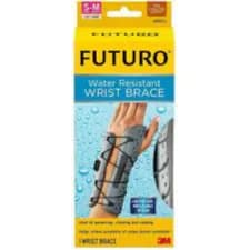 Futuro Water Resistant Wrist Brace Left Hand Size S/M 58501