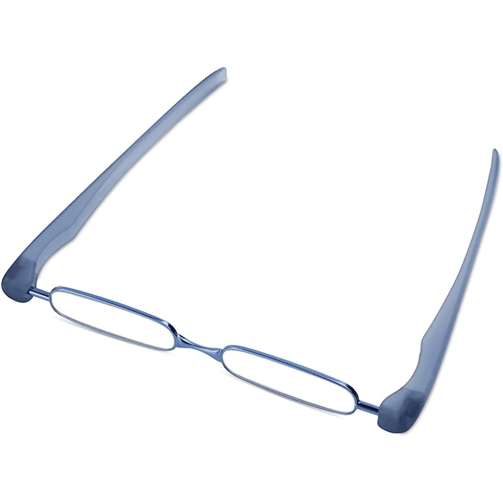 100 Eyewear Reading Glass Blue Folding +2.5