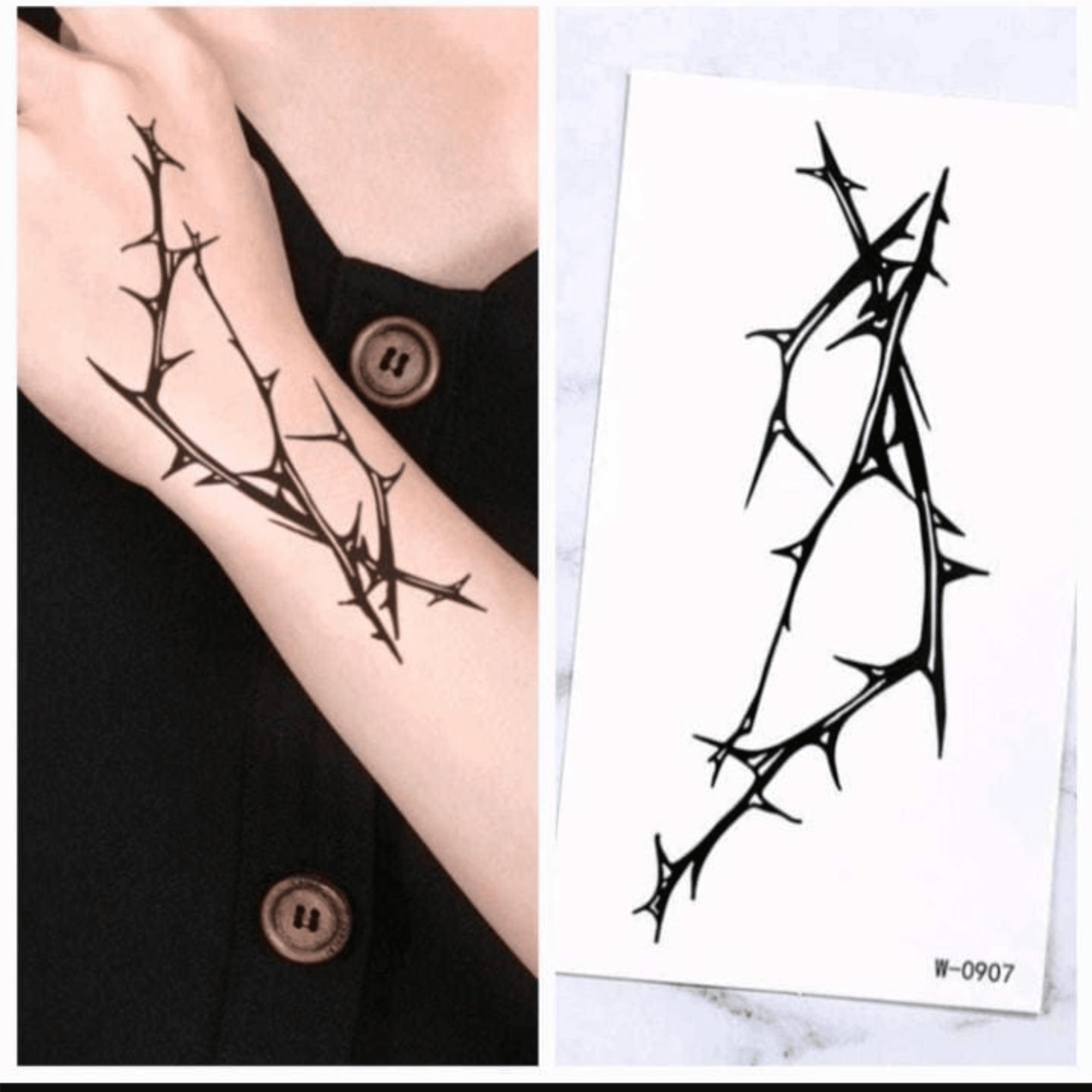 Temporary Tattoo W-0907