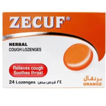 Zecuf Lozenges Orange 24's