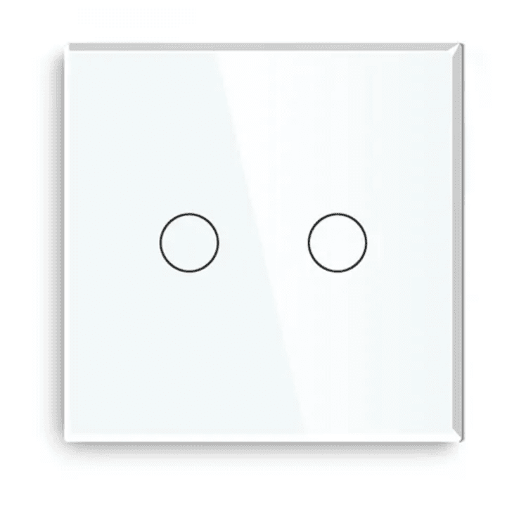 Smart Light Switch(2 Gang-white)