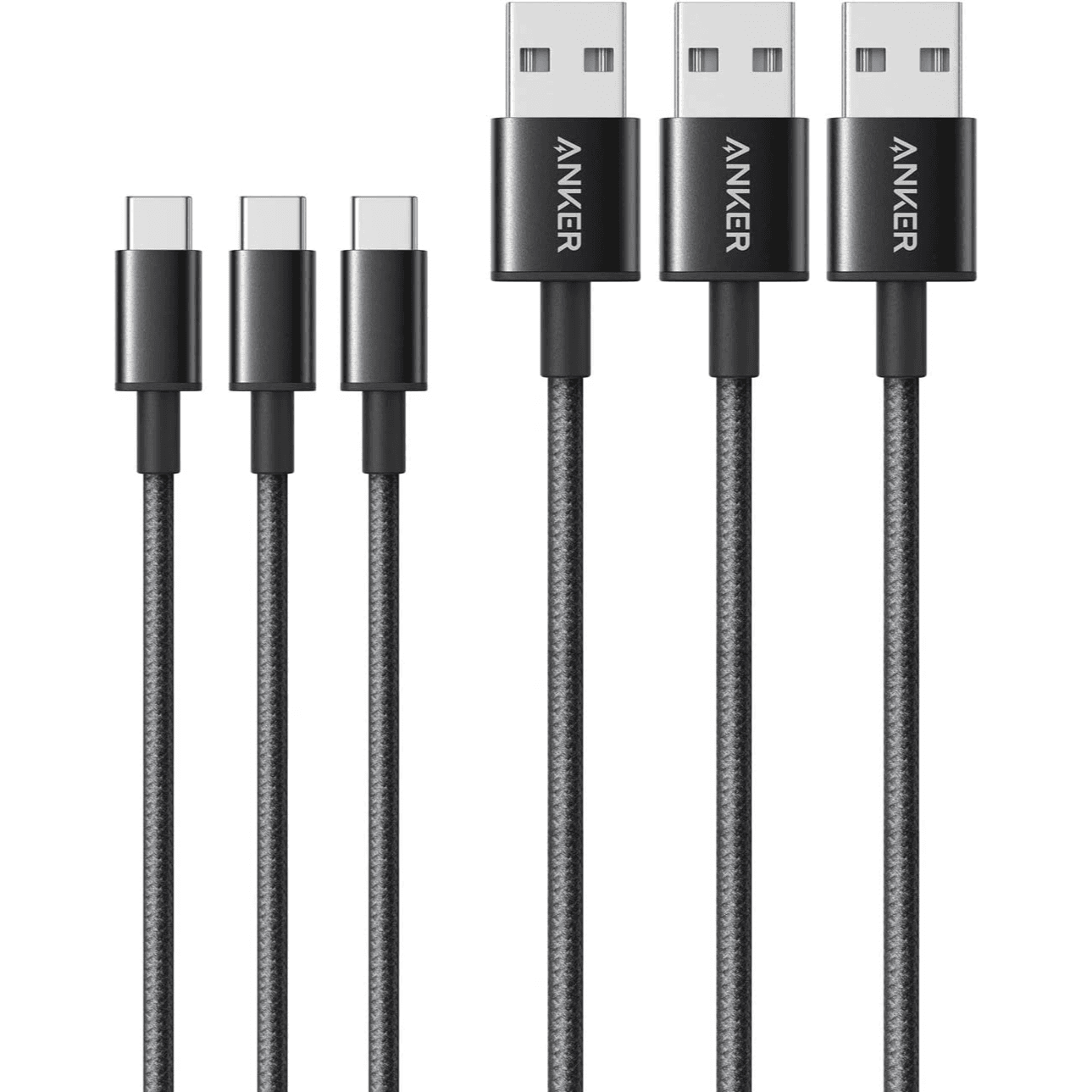 Anker USB to USB-C 3 Pack