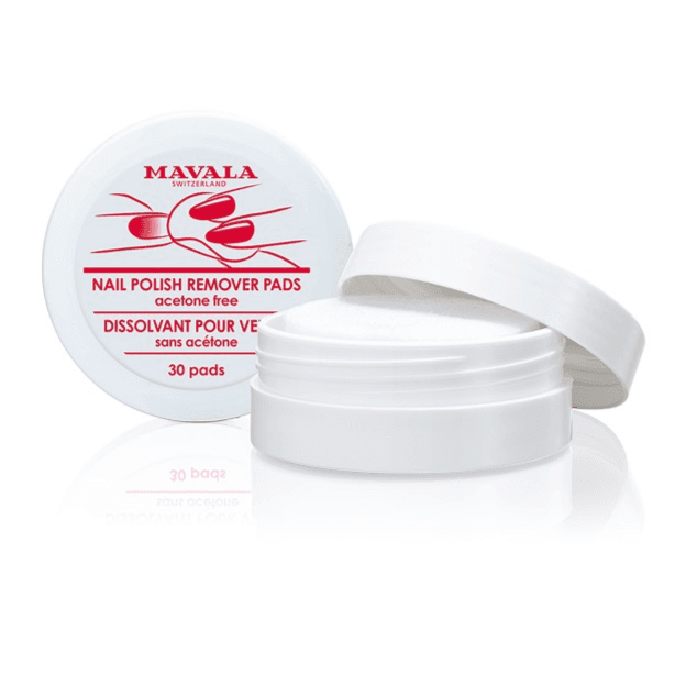 Mavala Nail Polish Remover Pads Acetone Free 30's