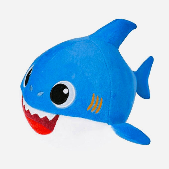 Blue Singing And Dancing Baby Shark Soft Toy