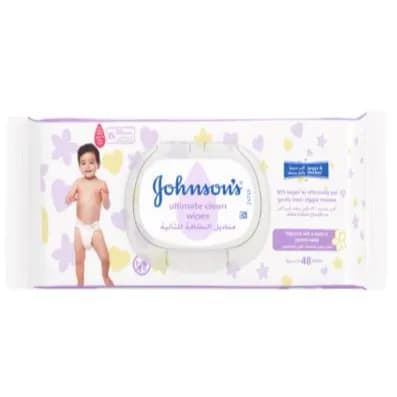 Johnson's Ultimate Clean Wipes 48 S