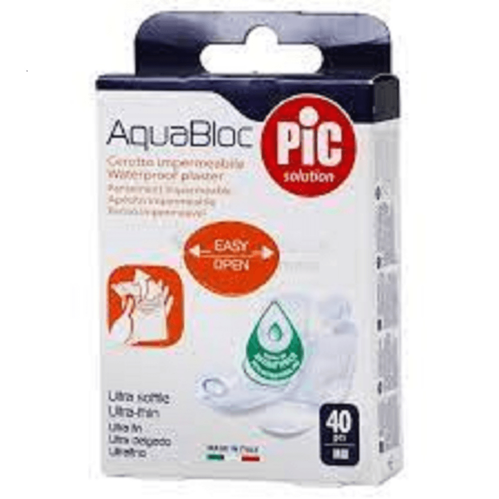 Pic Aquabloc Assorted Plasters 40's