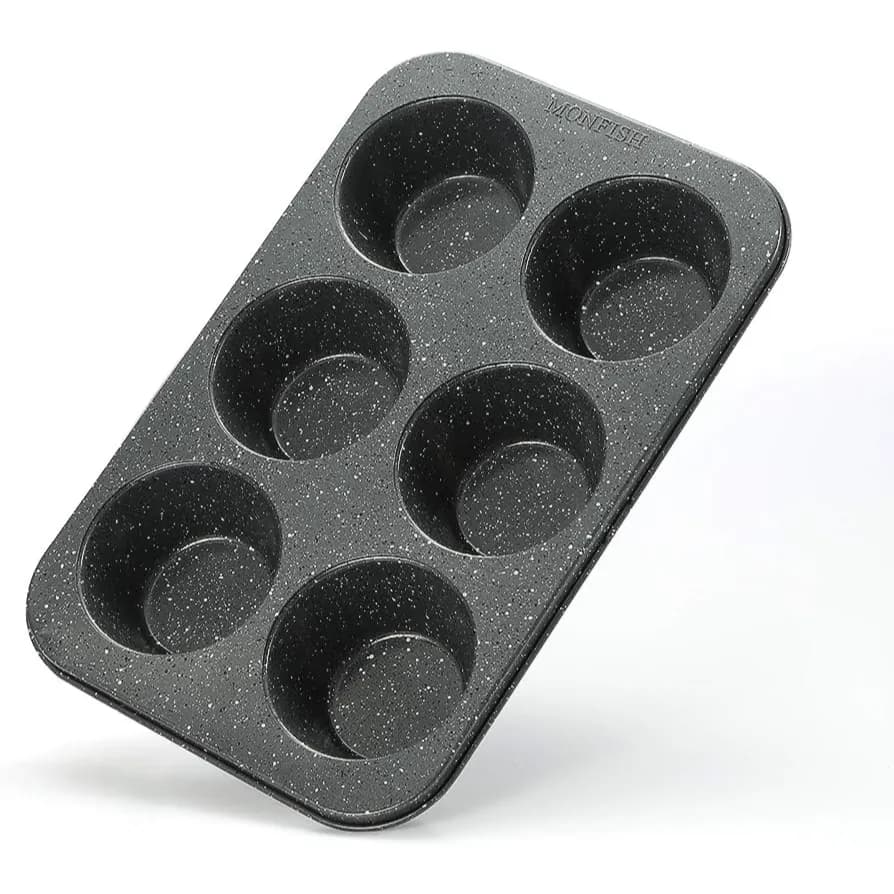 Blackstone Rectangle 6pcs Muffin Pan 265x185MM