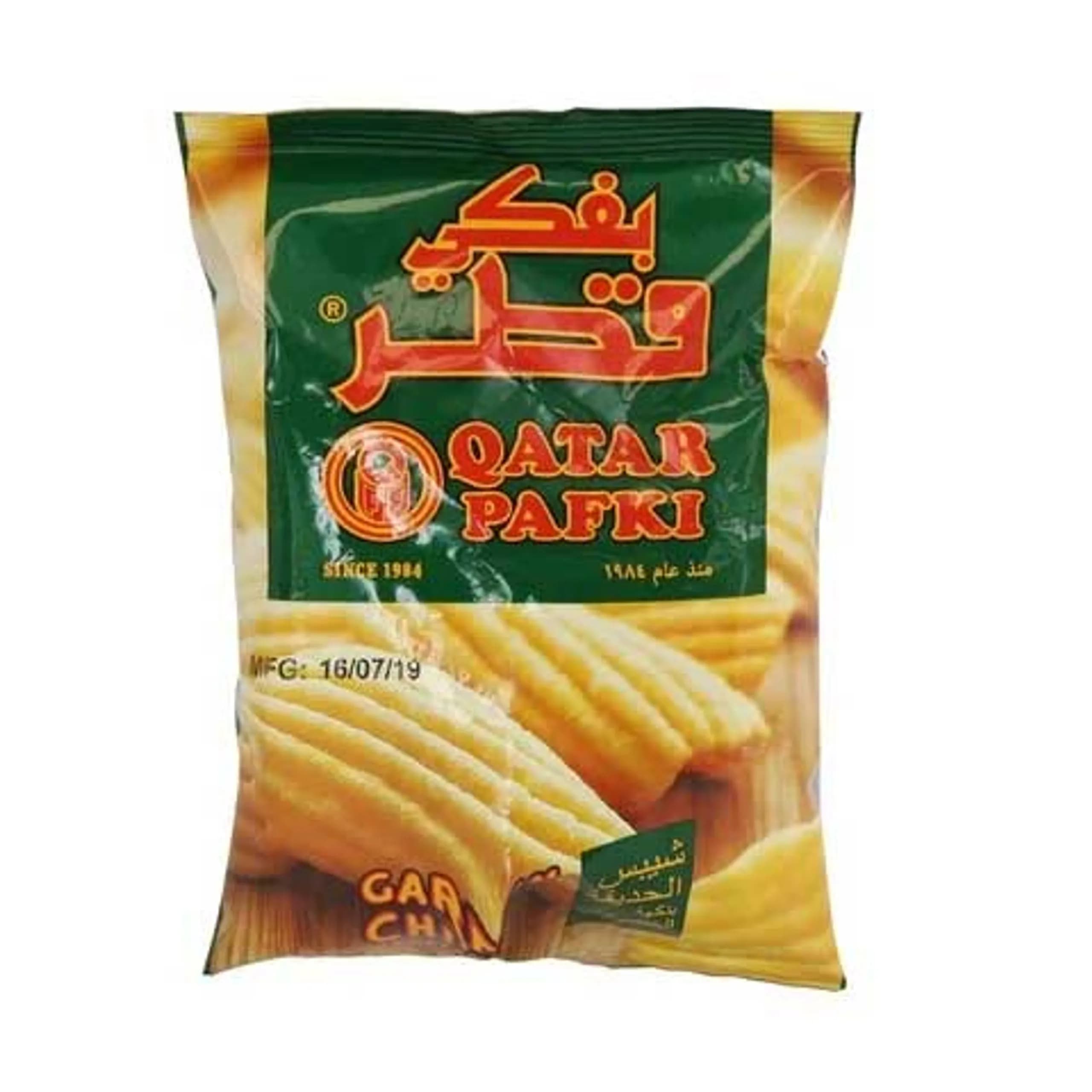 Qatar Pafki Garden Chips Vegitable Flavour 55g