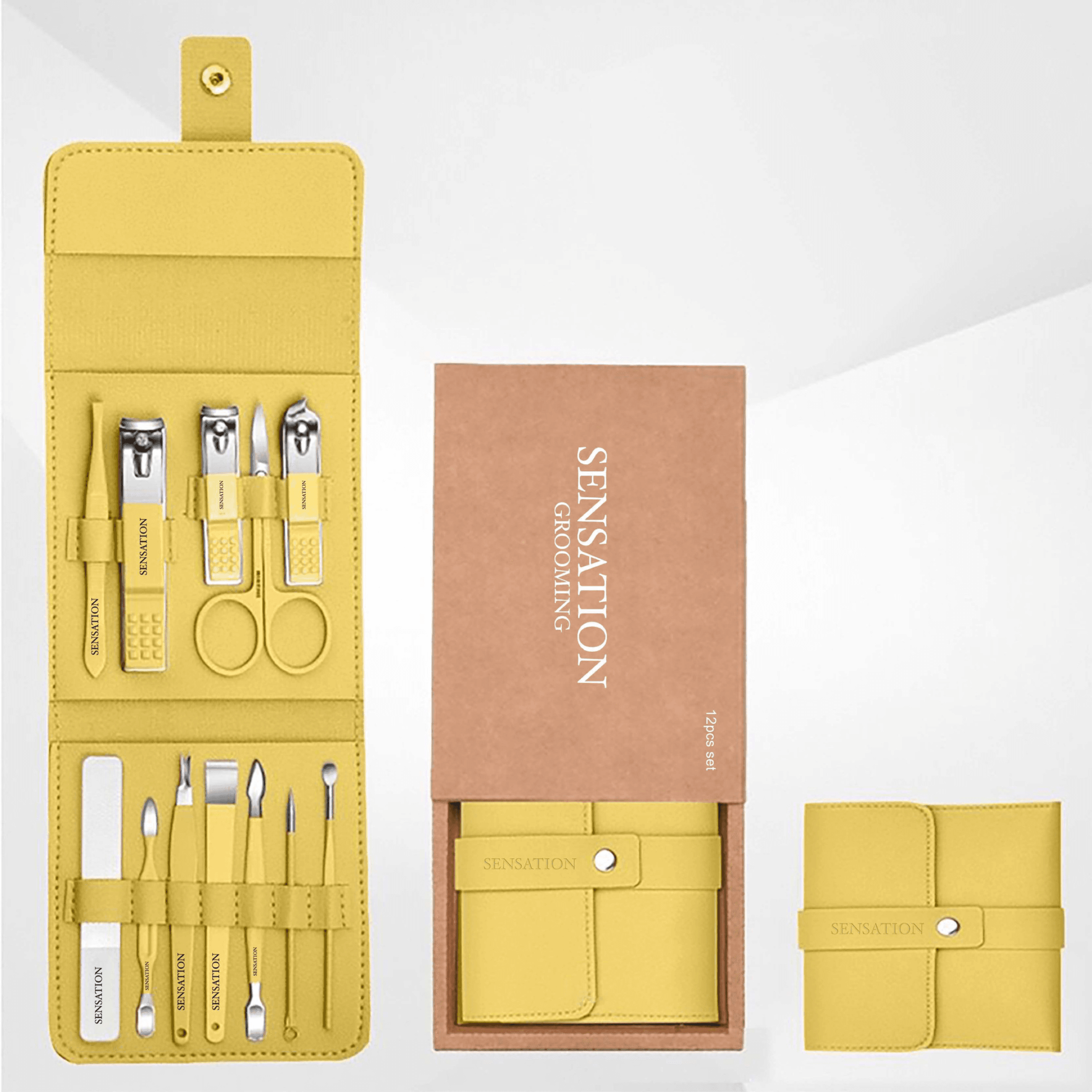 Luxury Sensation 12 Pieces Manicure Set Sun