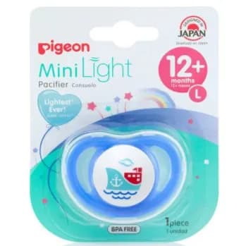 Pigeon Mini Light Boy Pacifier Large Size 12+ Months 1 Piece Code: 78463