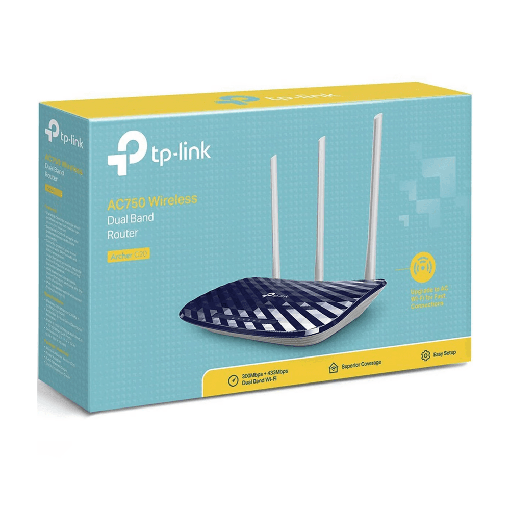 Tp-Link Ac750 Wireless Dual Band Router Archer C20