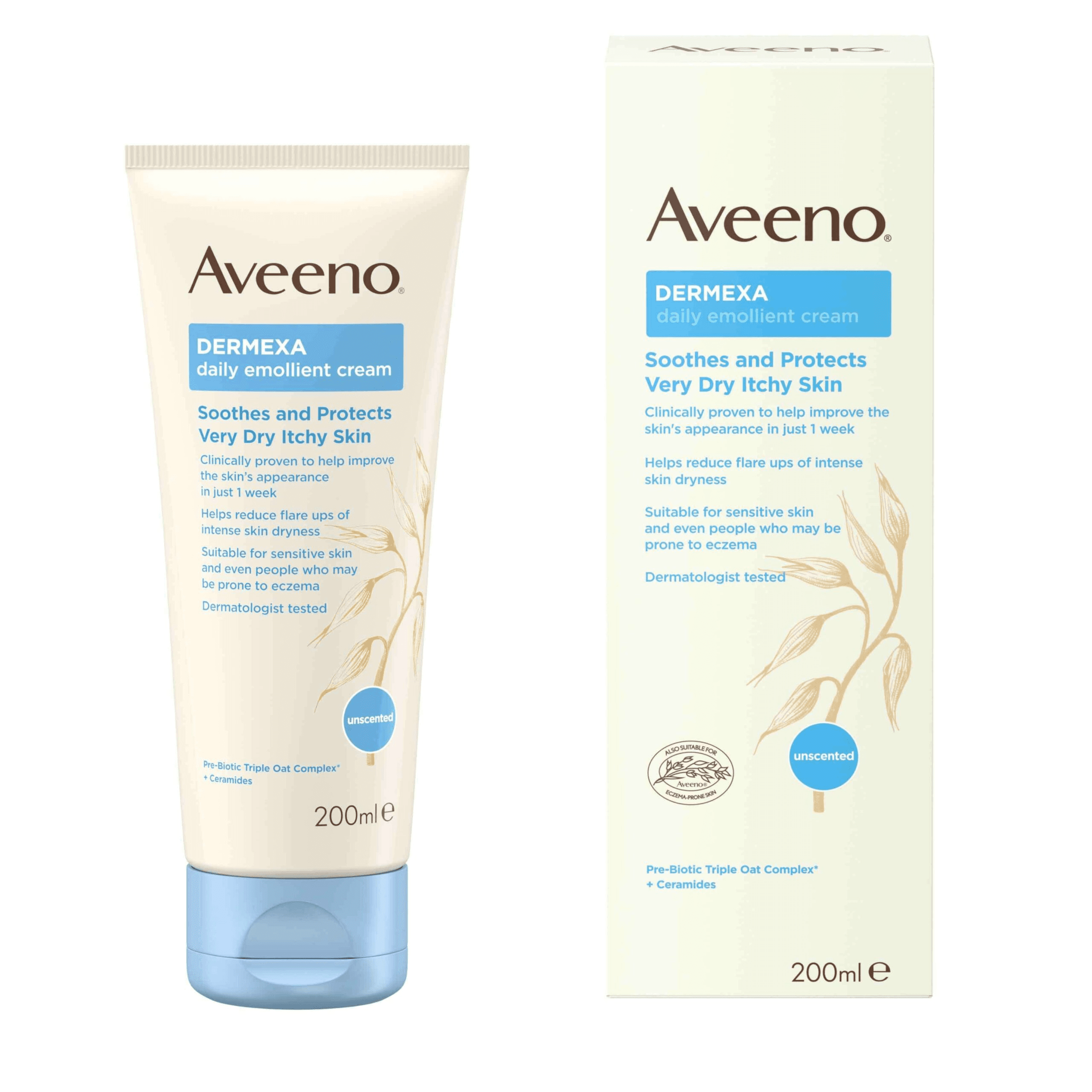 Aveeno Dermexa Daily Emollient Cream 200ml