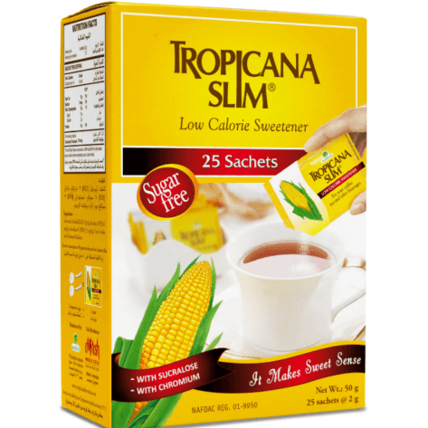 Tropicana Slim Low Calories Sweetner 25 Sachets