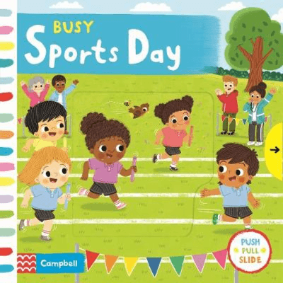 022650 Busy Sports Day (Board Book) By Books, Campbell