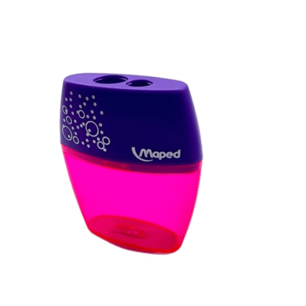 Maped Shaker  Twin Hole Pencil Sharpener Pink - 455