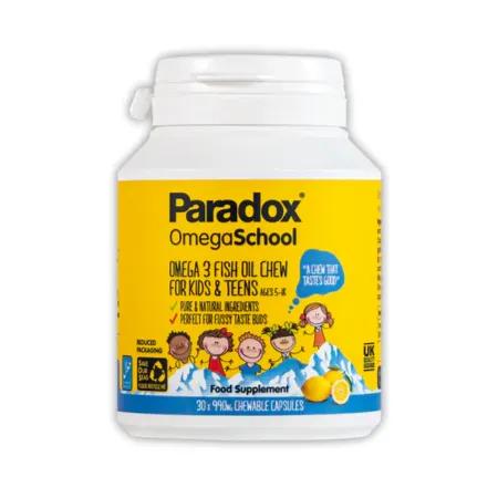 Paradox Omega School Omega 3 Chew Capsules for Kids & Teens 30's