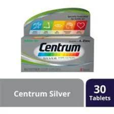 Centrum Silver W Lutein 30 Capsules