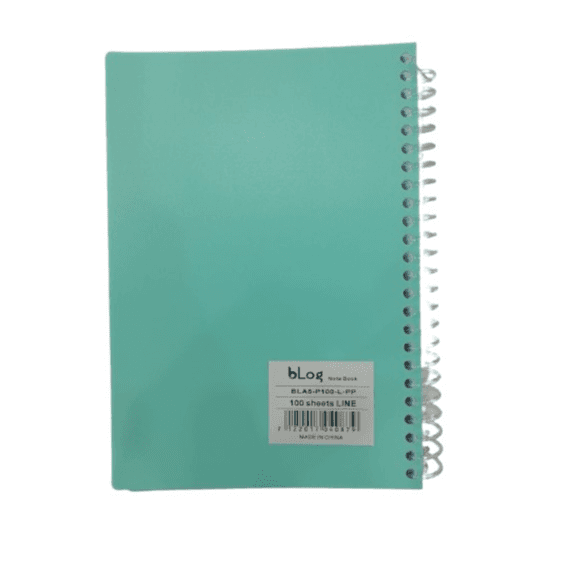 Blog Notebook A5 100Sheet Line