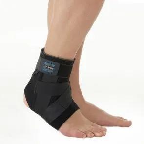 Dr. Med Dr-A002-1 Cross Strap Ankle Support With Stays Left Side Size Medium