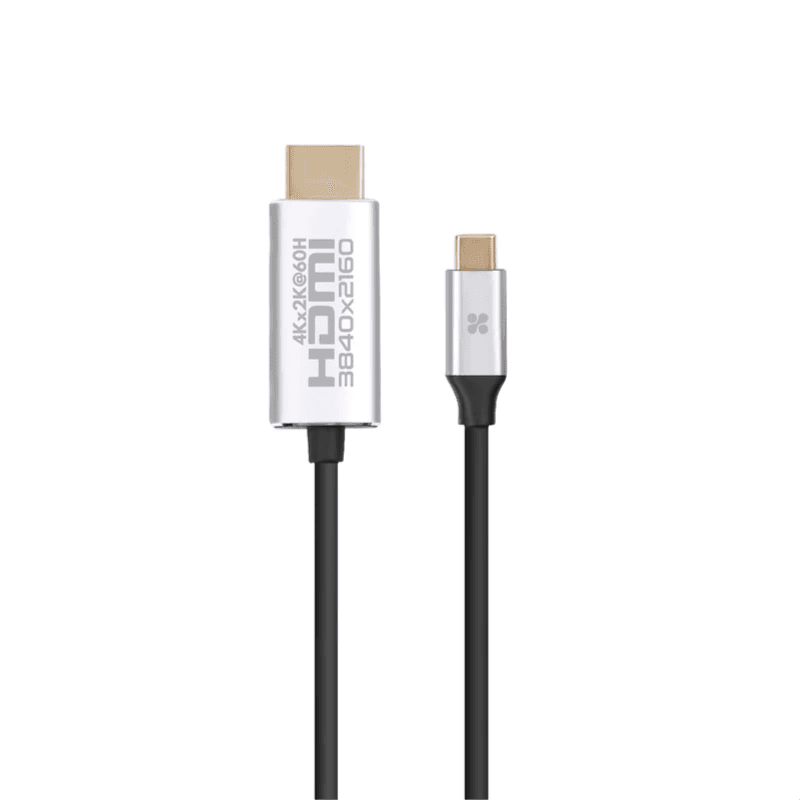 Promate HDLink-60H USB-C to HDMI Audio Video Cable with UltraHD Support