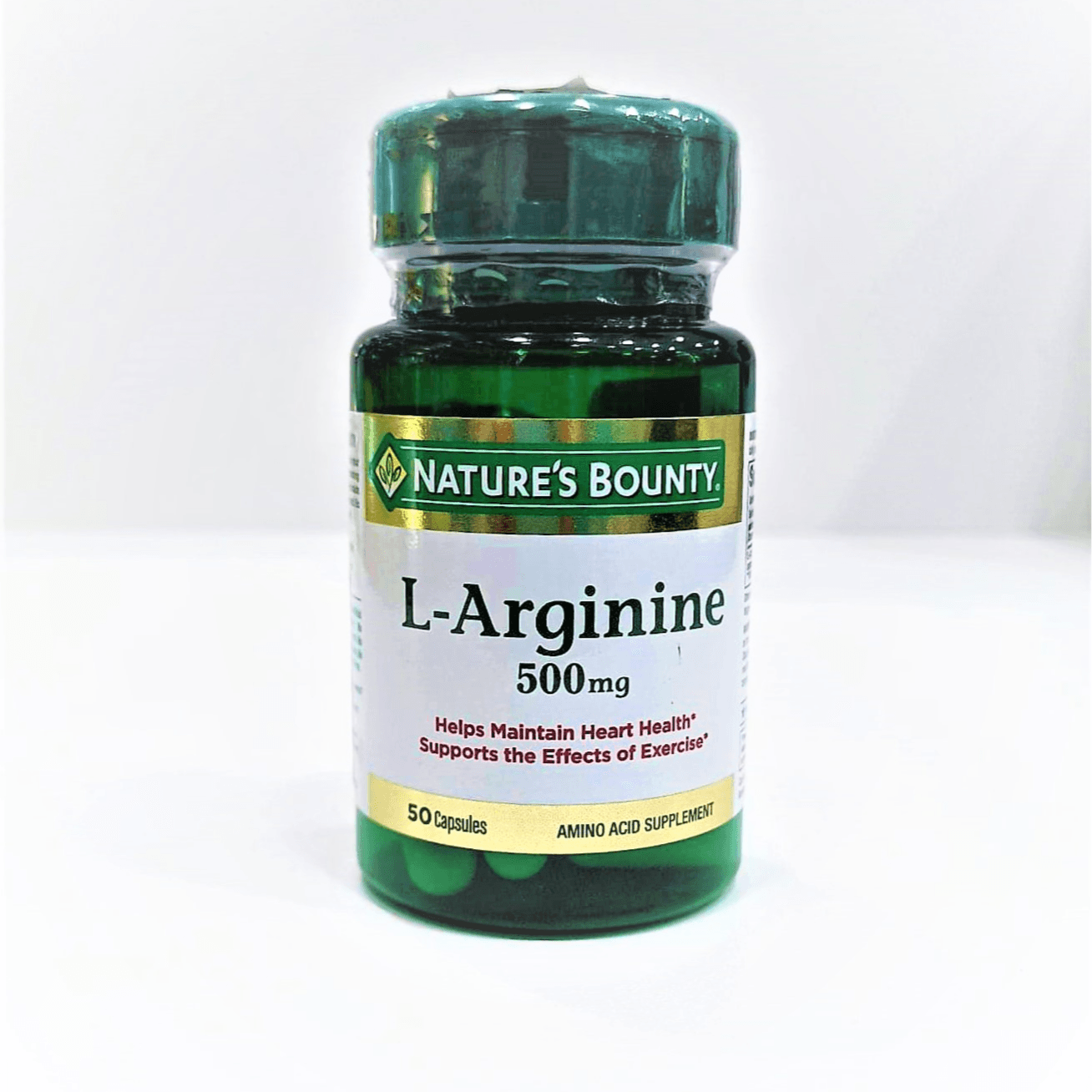 Nature's Bounty L-Arginine 500mg 50 Capsules