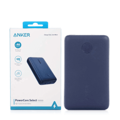 Anker Powercore Select 10000Mah Power Bank - Blue