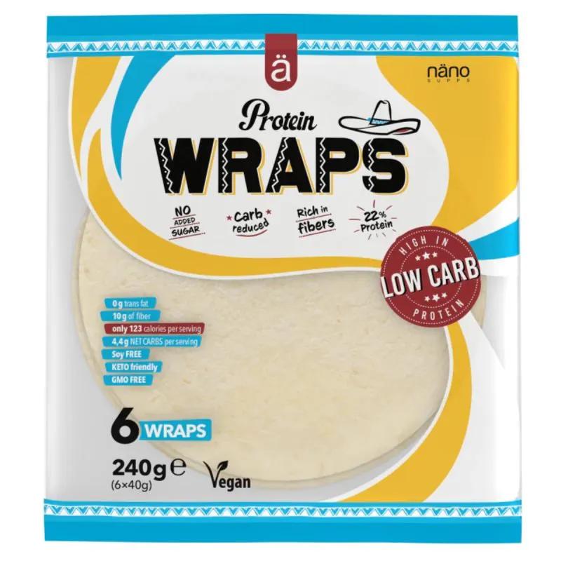 Nano Supps Protein Wraps 240G