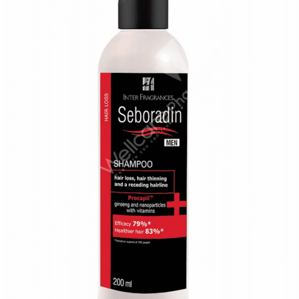 Seboradin Men Hair Loss Shampoo 200ml (Buy 1 Get 1 Free) 