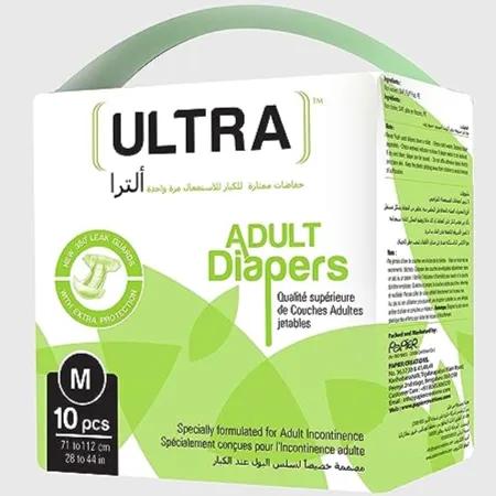 Ultra Adult Diapers 10's - Medium