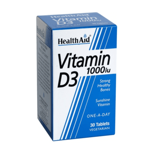 Health Aid Vitamin D3 1000 Iu 30 Tab