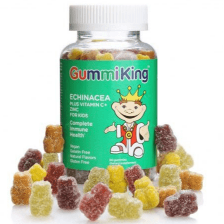 Gummi King Echinecea + Vitamin C + Zinc For Kids