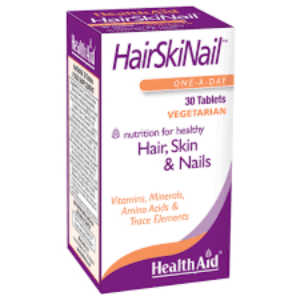 Health Aid Hair Skin & Nail Formulala Tabs 30's