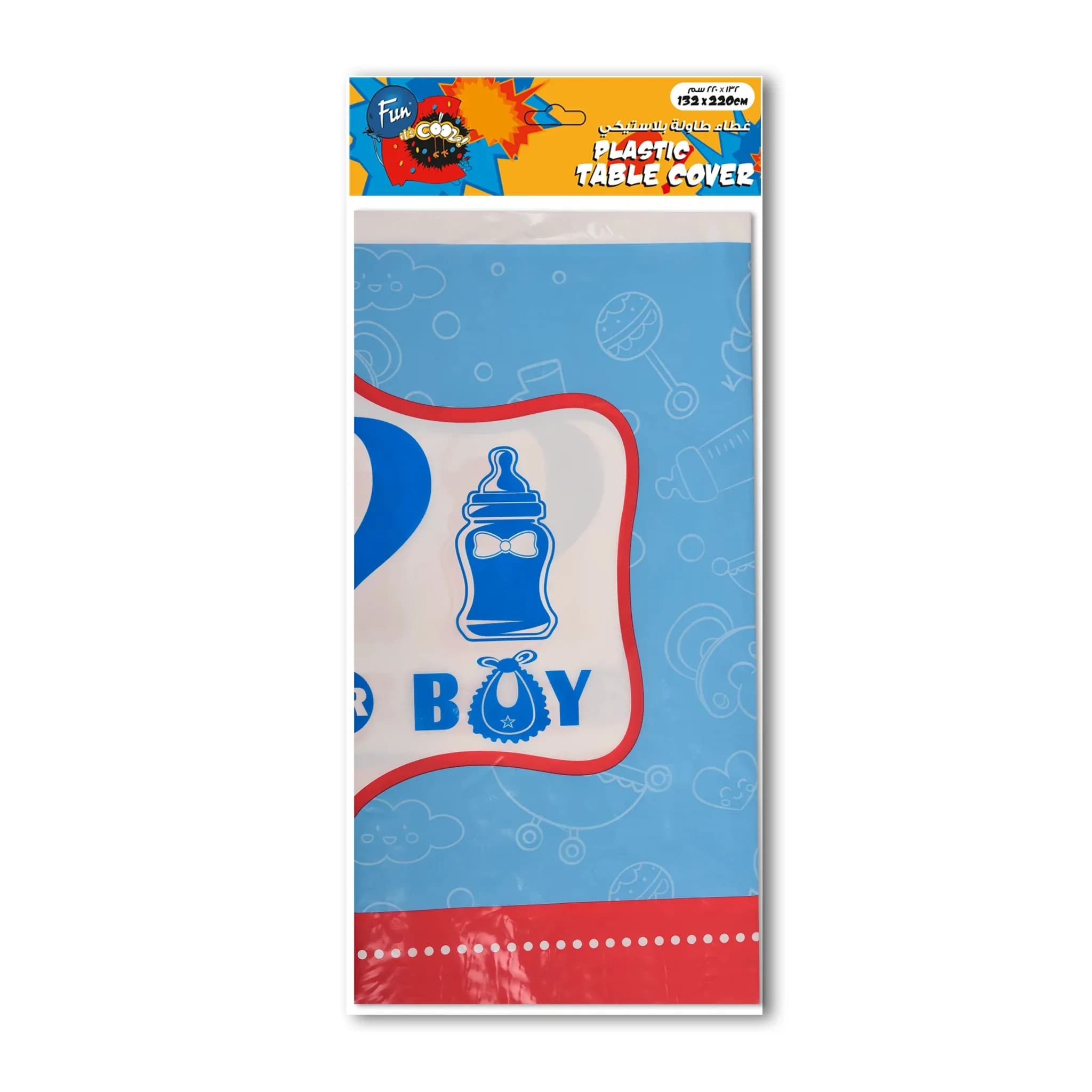 Girl Or Boy Plastic Table Cover