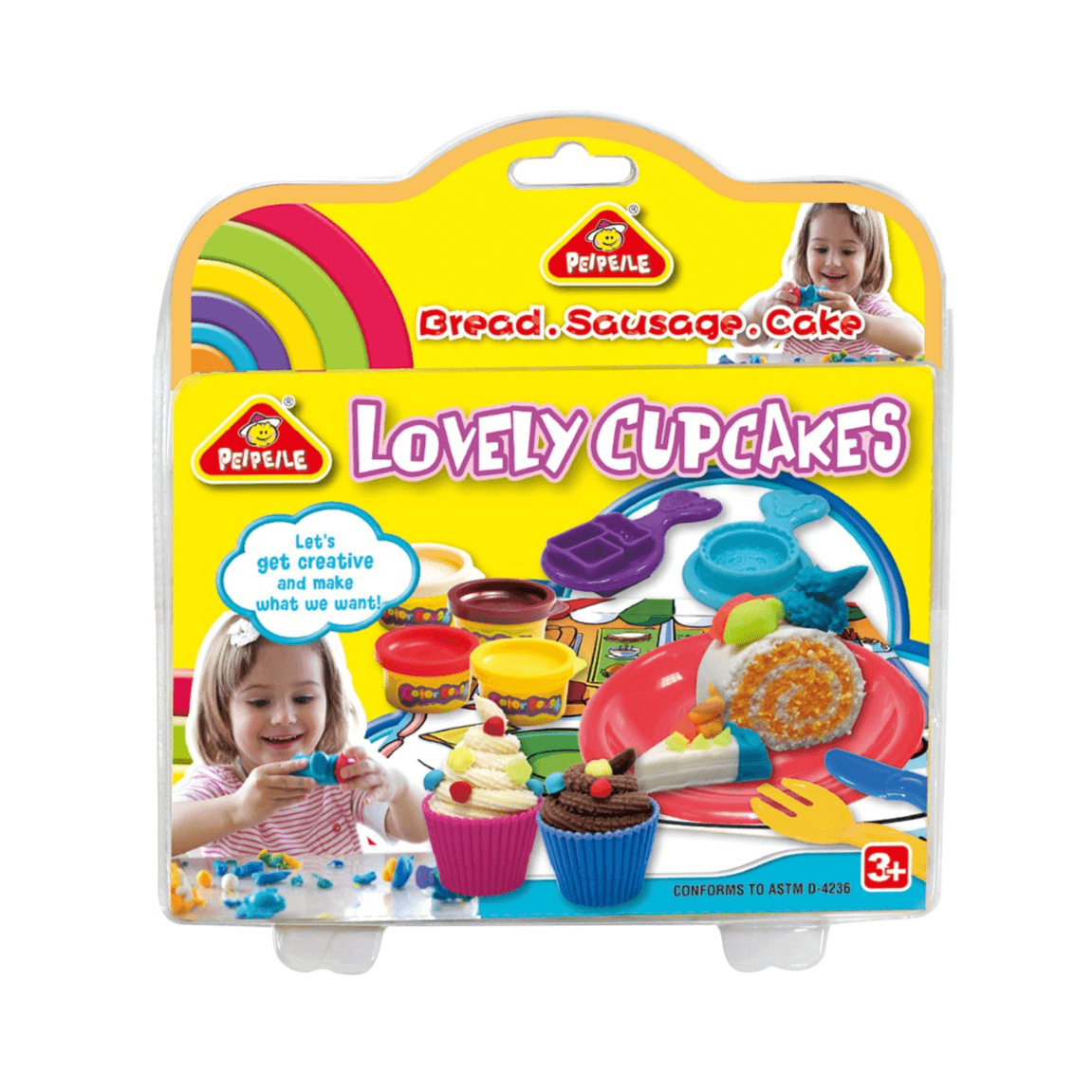 Peipeile Lovely Cupcake Dough Set (Dgpl38_179)