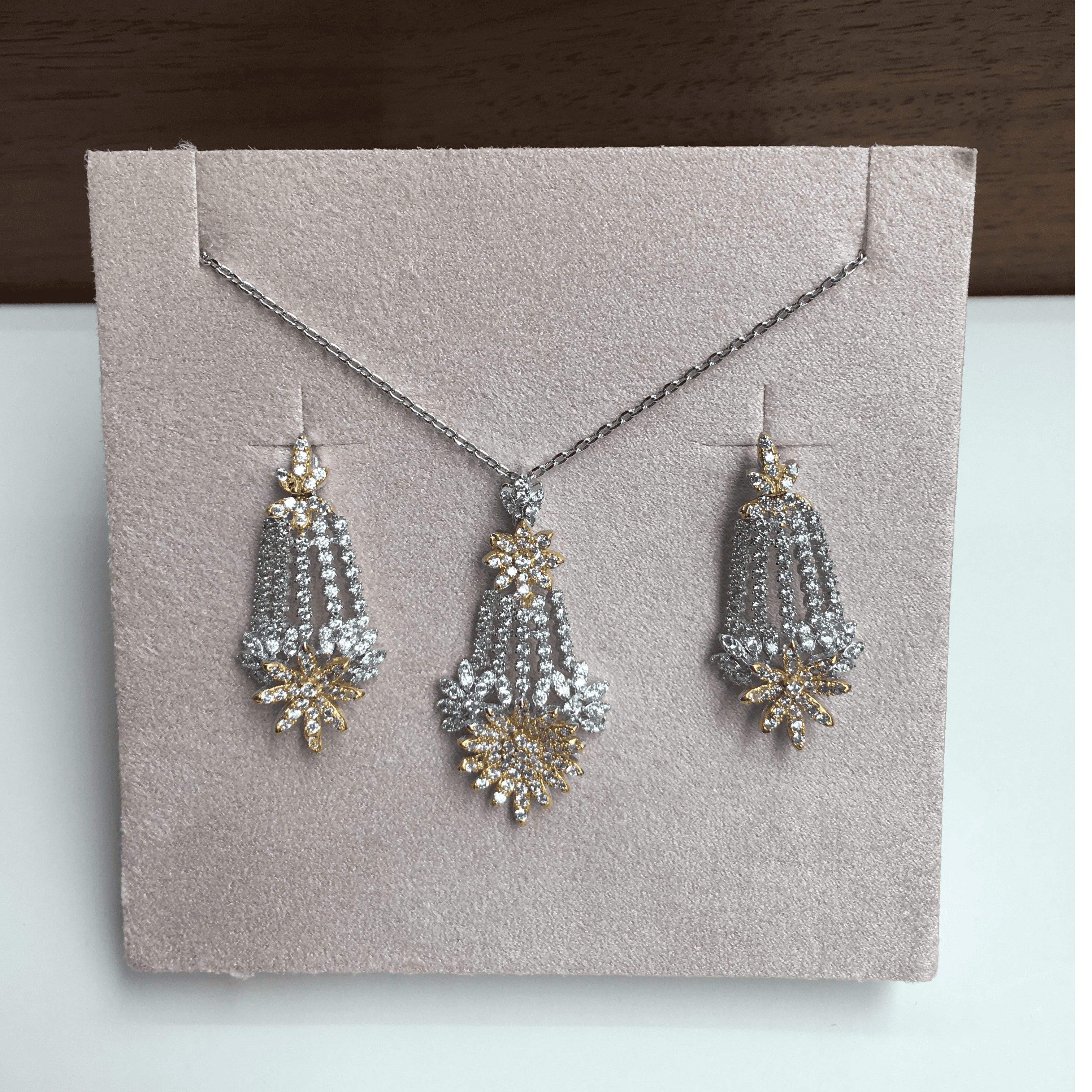 Necklace Sets - DU 223 NE O  