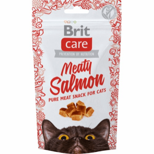 Brit Care Meaty Salmon Snack Cats 50G