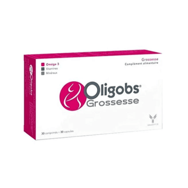 Oligobs Grossesse Prenatal 30 Tab + 30 Caps