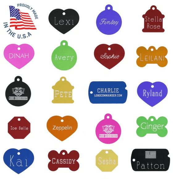 Custom Engraved Pet ID Tag For Your Dog Or Cat