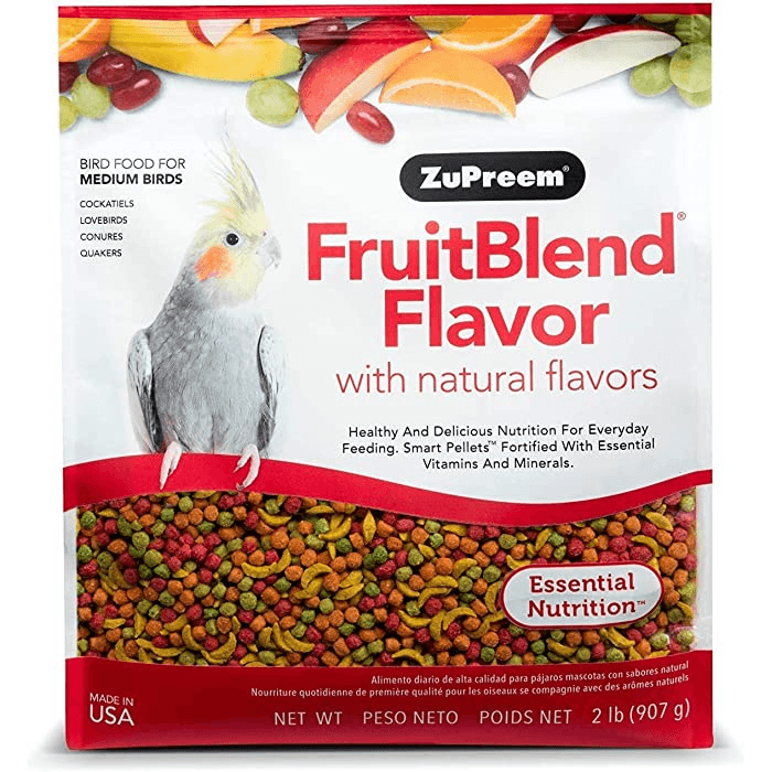 Zupreem Fruitblend Flavor With Natural Flavors