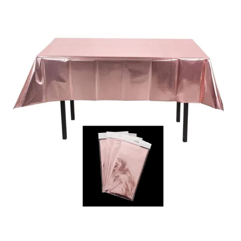 Table Cover Rose Gold 54 X 72 Inches 