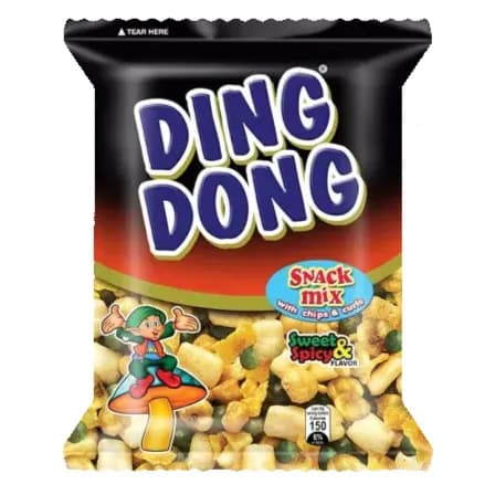 Ding Dong Snack Mix Sweet & Spicy Flavor 95g