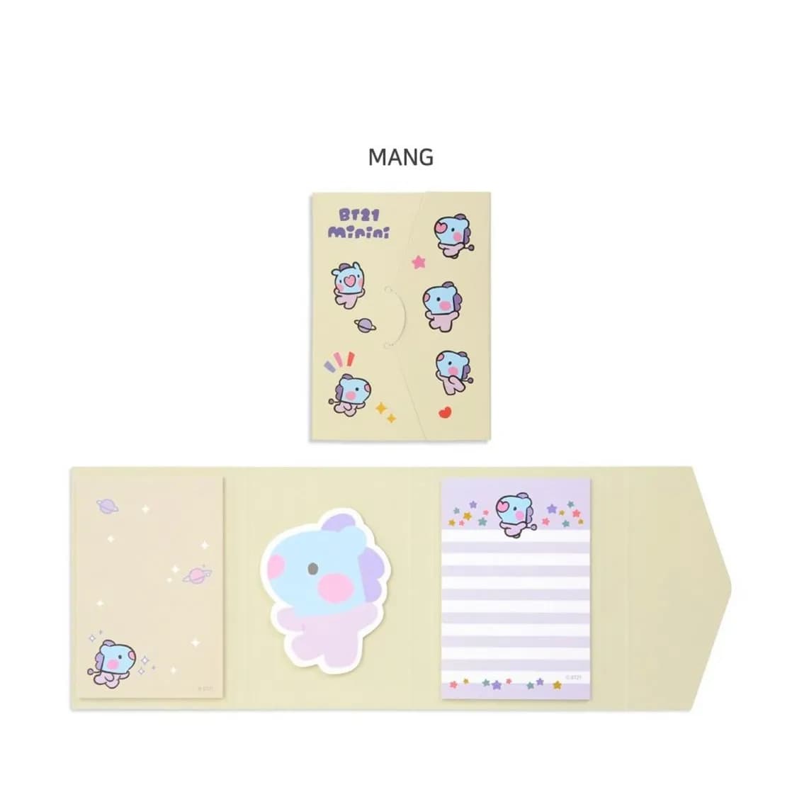 BT21 Minini Sticky Memo Mang