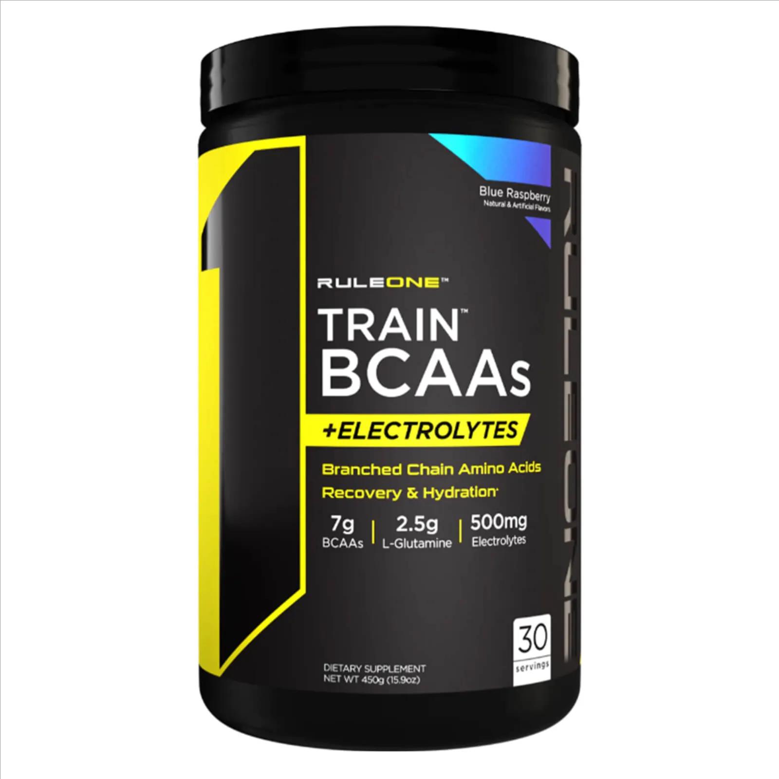 Rule 1 - Train Bcaas 30 Serv Blue Raspberry- 450G