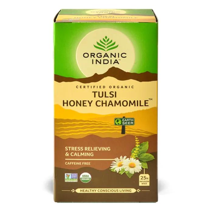 Organic India Tulsi Honey Chamomile 25 Bags