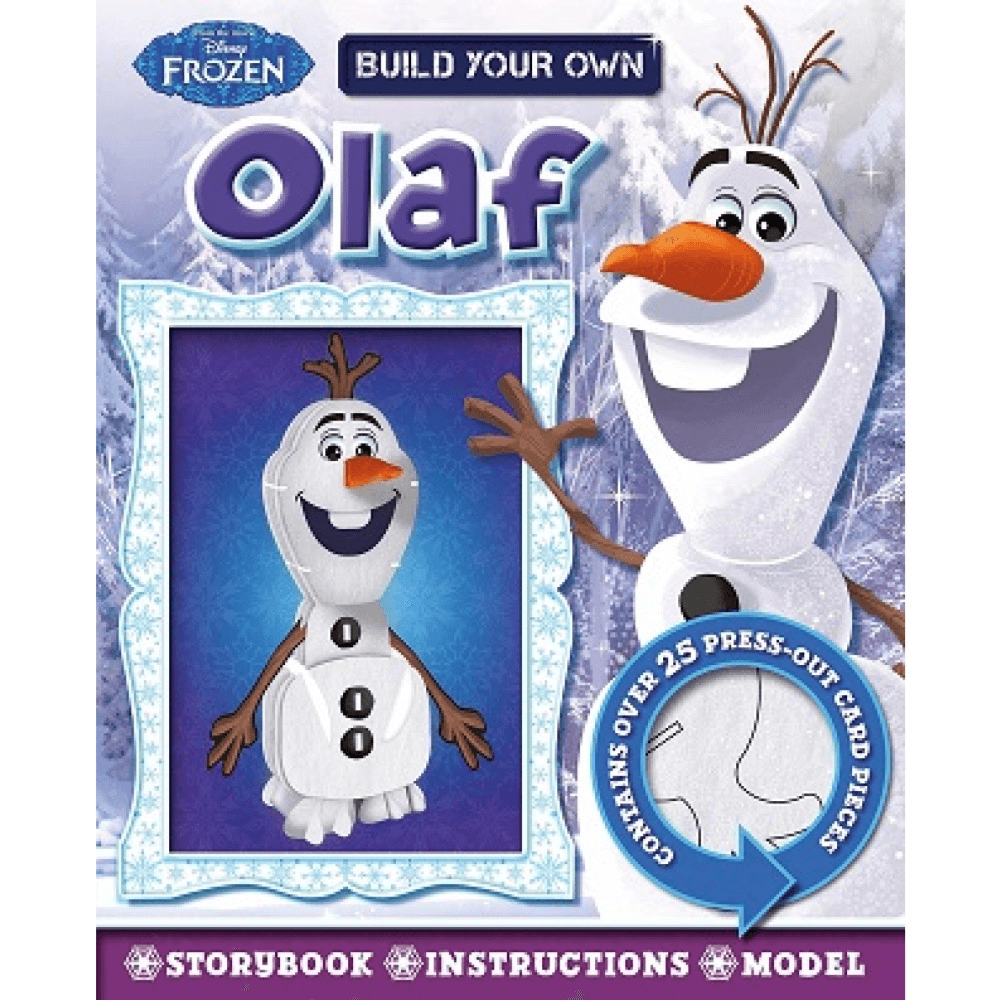 527006 Disney Frozen: Build Your Own Olaf (Board Book) By Books, Igloo