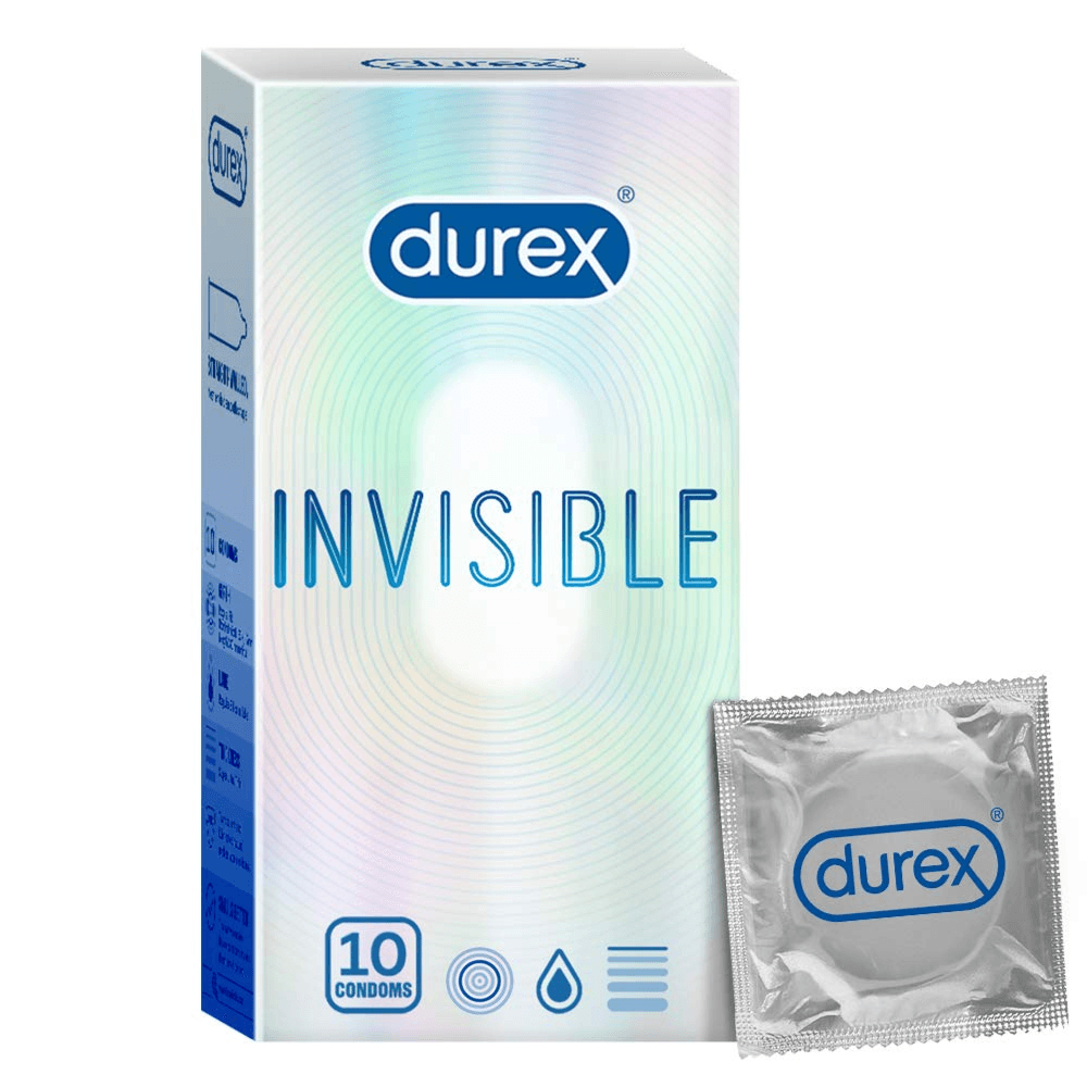 Durex Condoms Invisible 10 Pieces