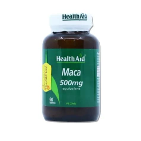 Health Aid Maca 500mg Tabs 60's